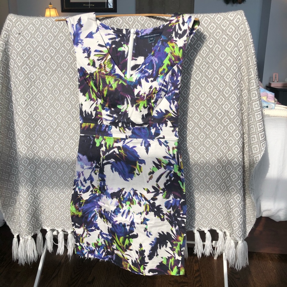 French Connection Floral Sheath Dress